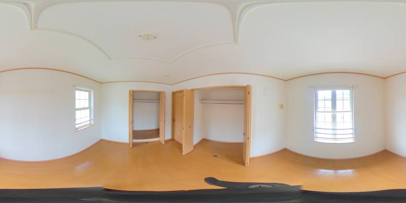 パノラマ画像洋室