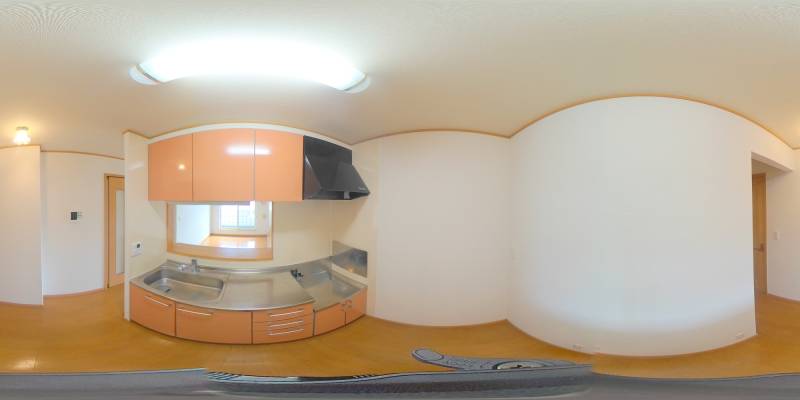 パノラマ画像キッチン