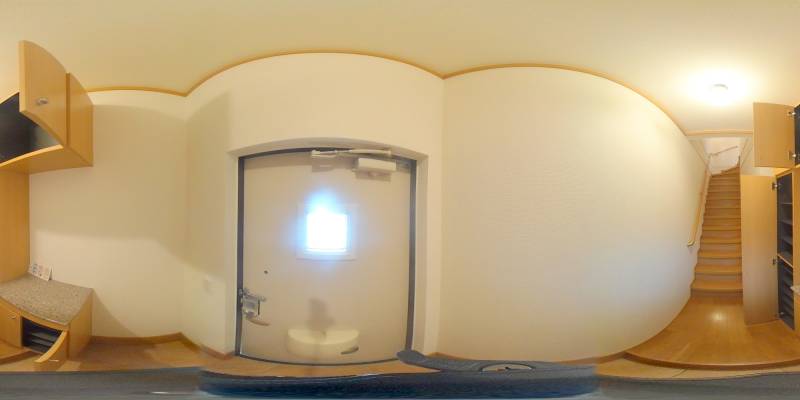 パノラマ画像玄関