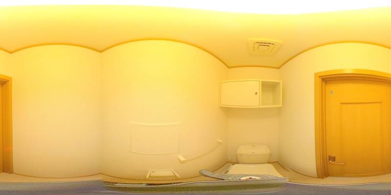 パノラマ画像トイレ