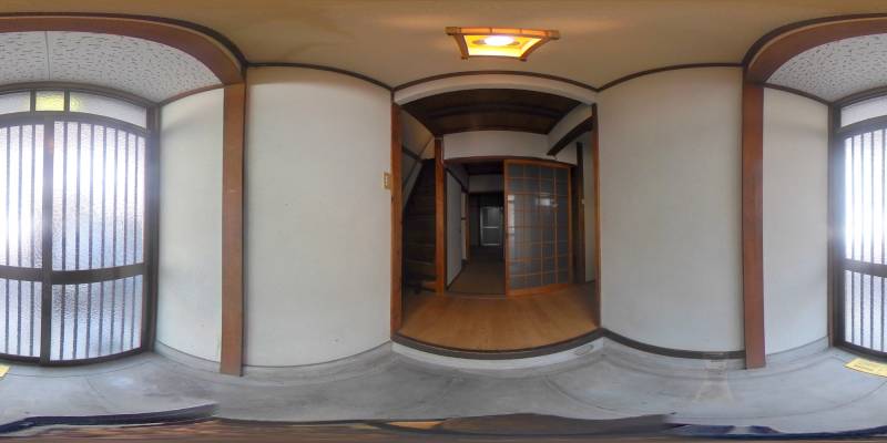 パノラマ画像玄関