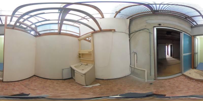 パノラマ画像洗面所