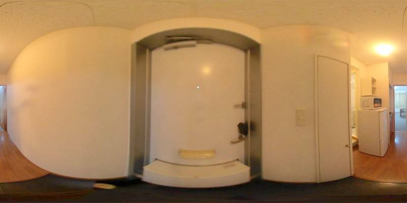 パノラマ画像玄関