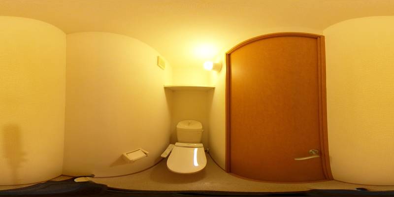 パノラマ画像トイレ