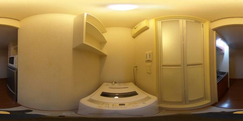 パノラマ画像洗面所