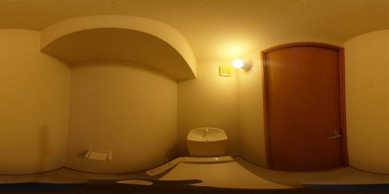 パノラマ画像トイレ