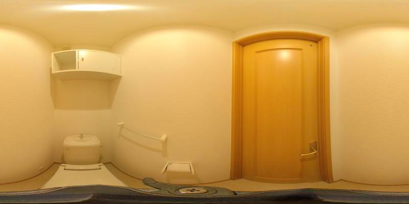 パノラマ画像トイレ