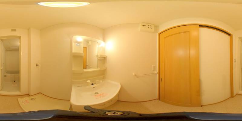 パノラマ画像洗面所