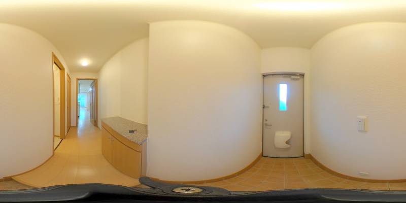 パノラマ画像玄関