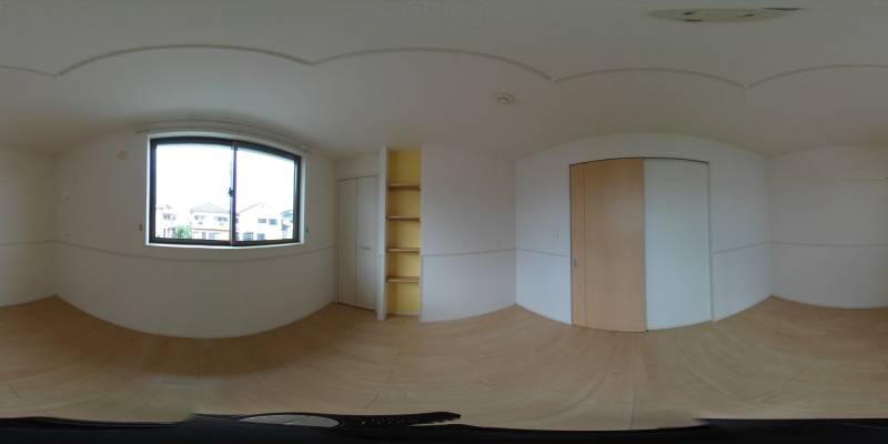 パノラマ画像洋室