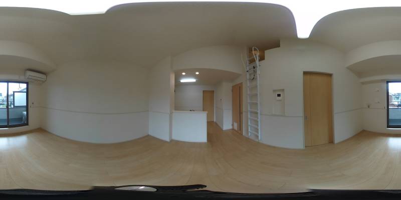 パノラマ画像リビング