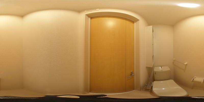 パノラマ画像トイレ