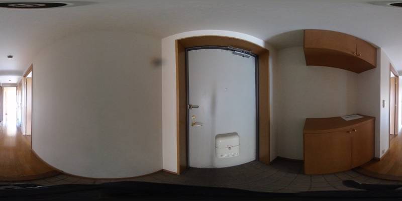 パノラマ画像玄関