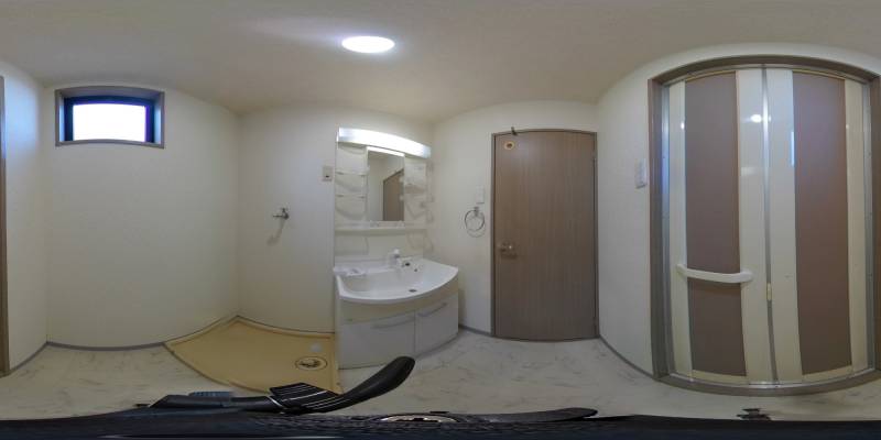 パノラマ画像洗面所