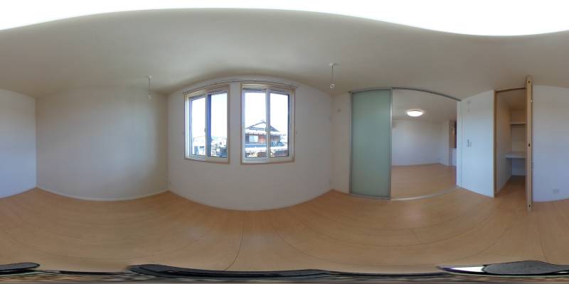 パノラマ画像洋室