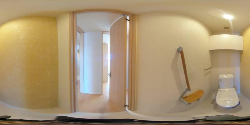 パノラマ画像トイレ