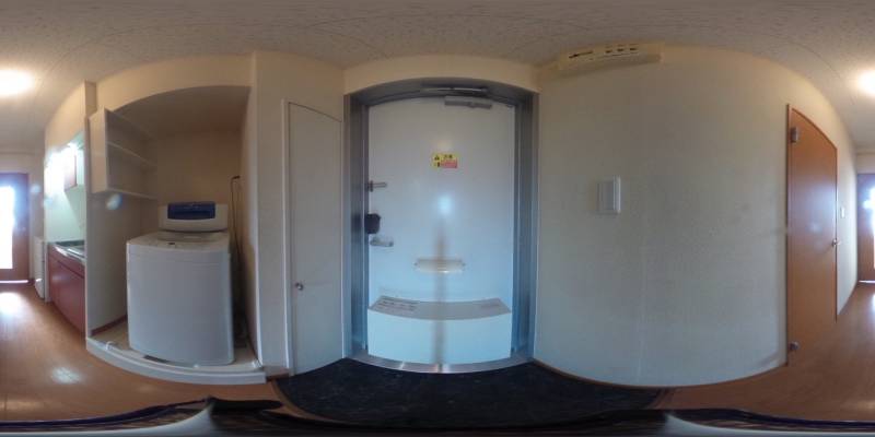 パノラマ画像玄関