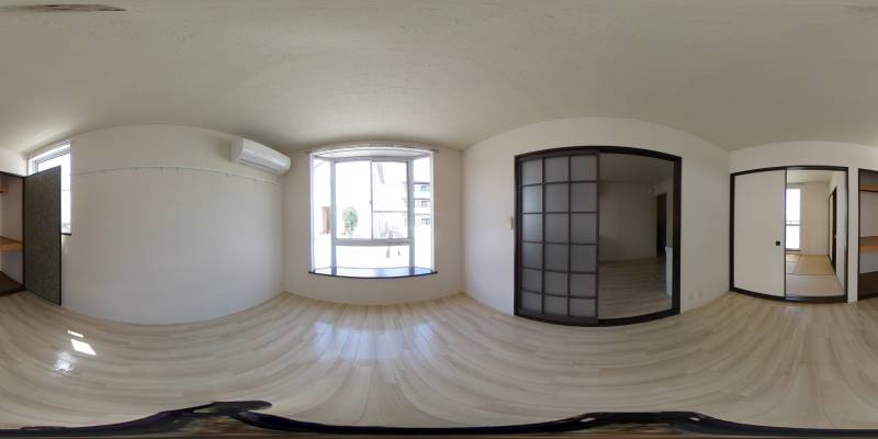 パノラマ画像洋室