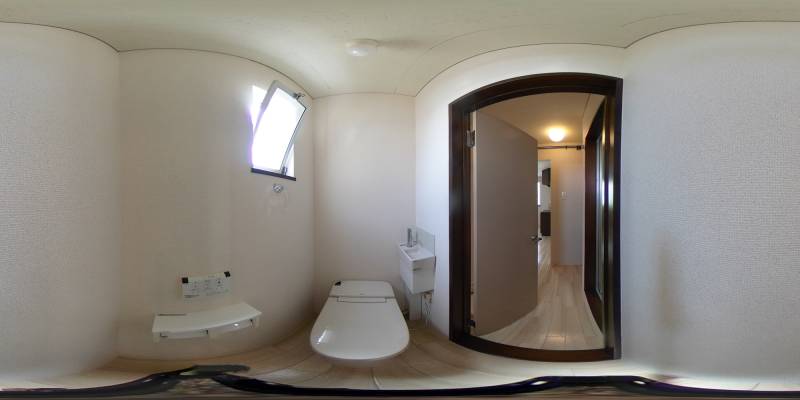 パノラマ画像トイレ