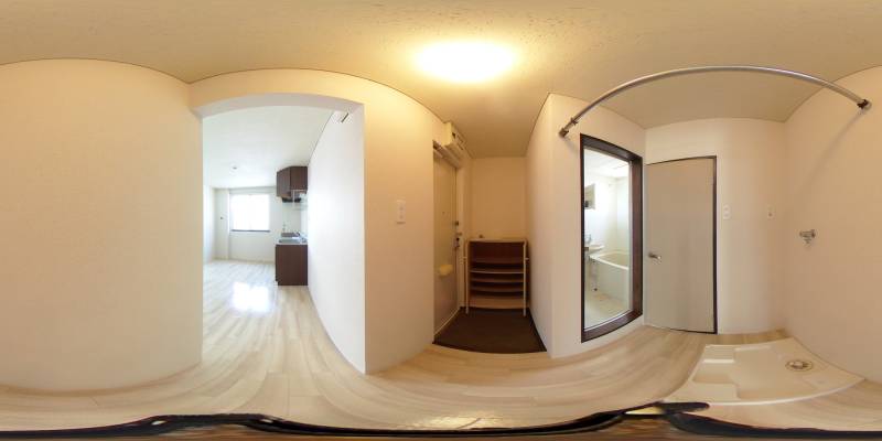 パノラマ画像玄関