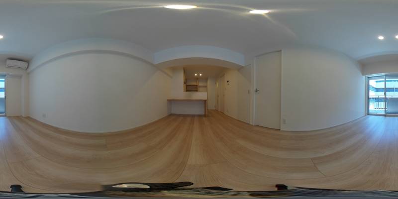 パノラマ画像リビング