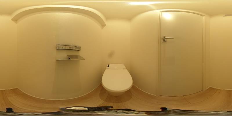 パノラマ画像トイレ