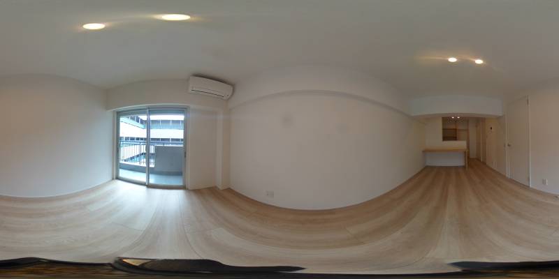 パノラマ画像リビング