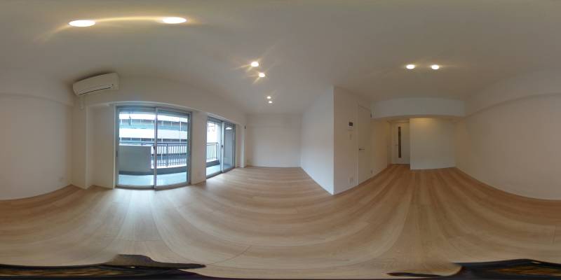 パノラマ画像リビング