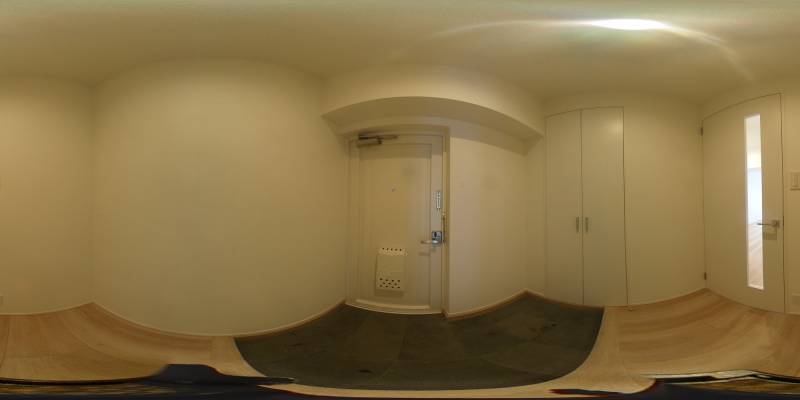 パノラマ画像玄関