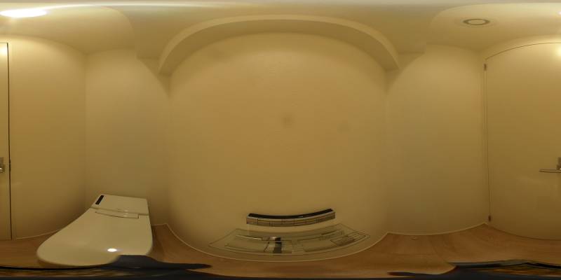 パノラマ画像トイレ