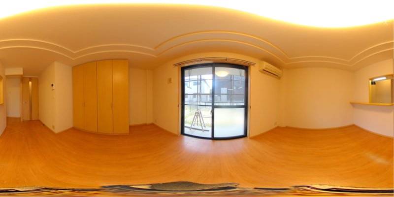 パノラマ画像リビング