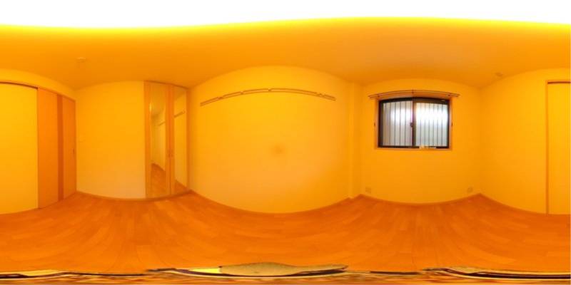 パノラマ画像洋室