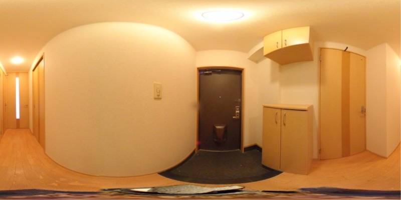 パノラマ画像玄関