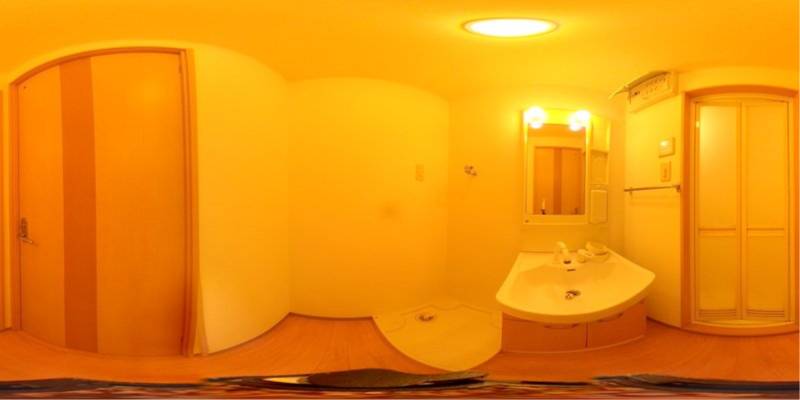 パノラマ画像洗面所