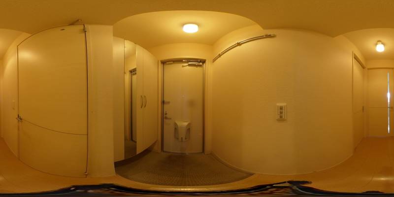 パノラマ画像玄関