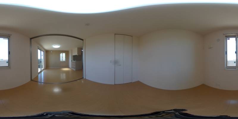 パノラマ画像洋室