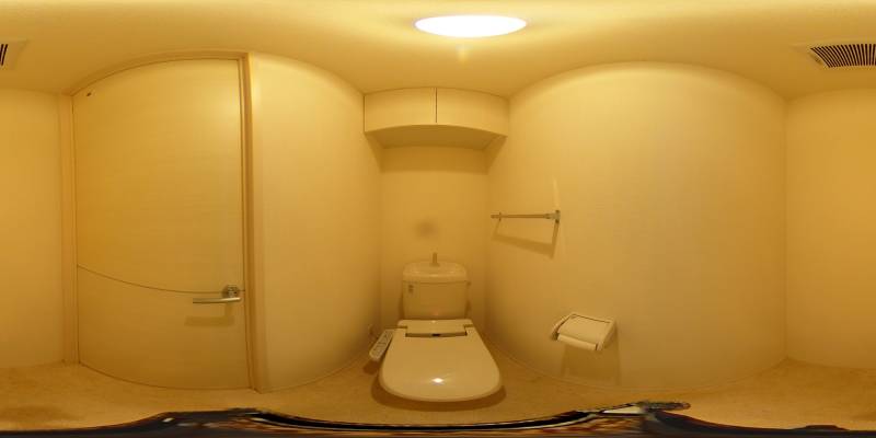 パノラマ画像トイレ