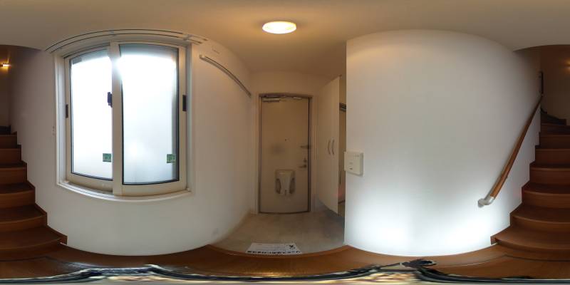 パノラマ画像玄関