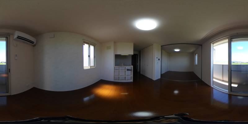 パノラマ画像リビング