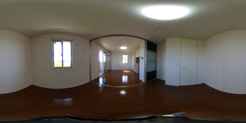 パノラマ画像洋室