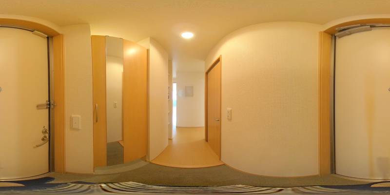 パノラマ画像玄関