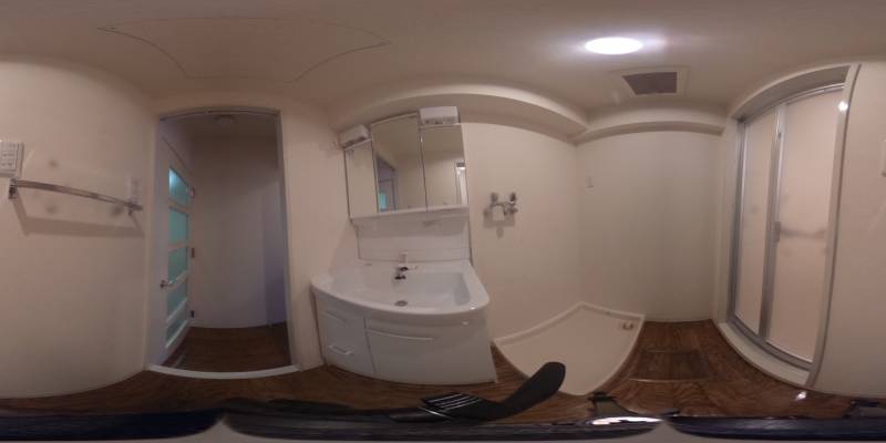 パノラマ画像洗面所