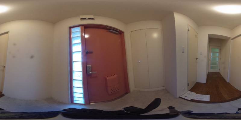 パノラマ画像玄関