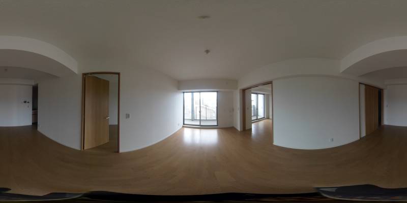 パノラマ画像リビング