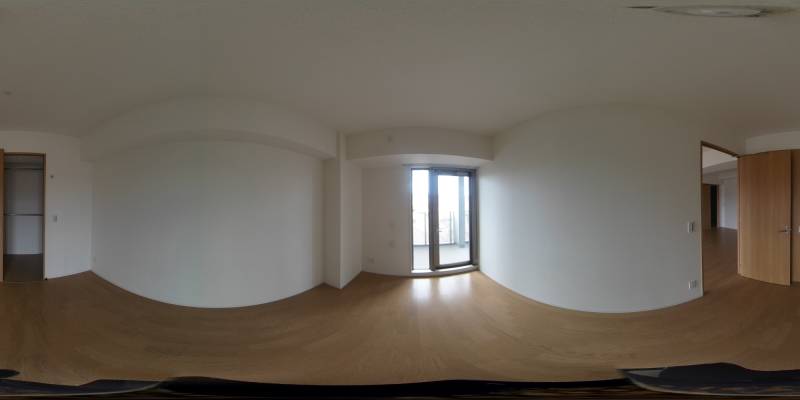 パノラマ画像洋室