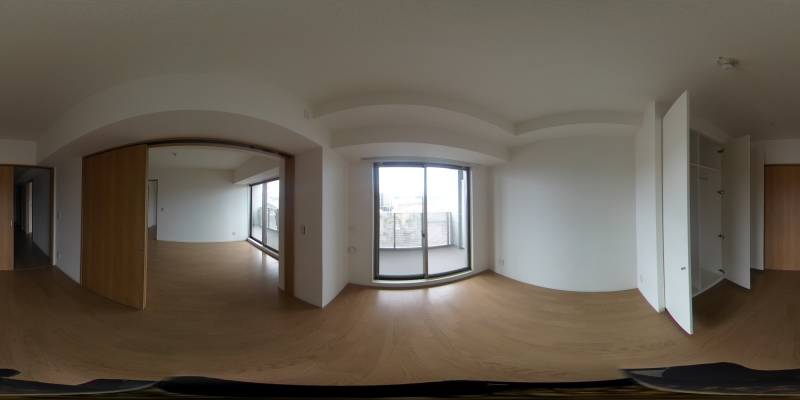 パノラマ画像洋室