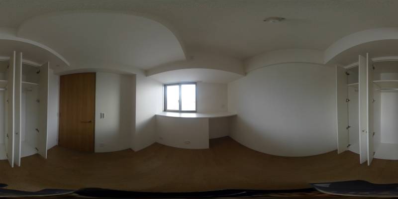 パノラマ画像洋室