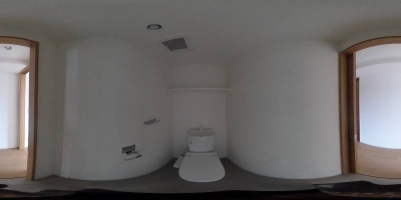 パノラマ画像トイレ