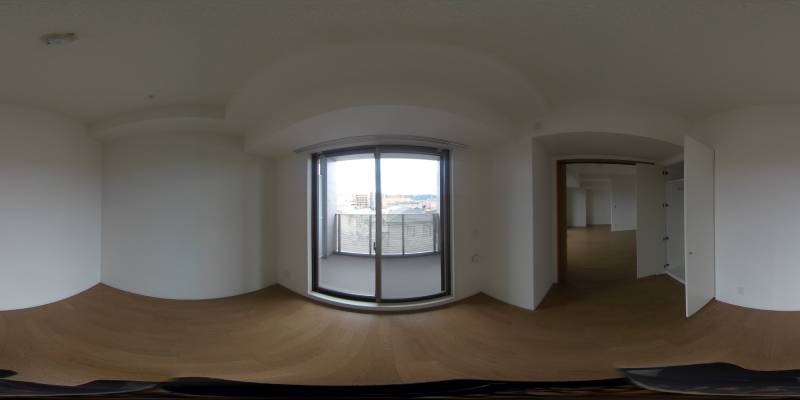 パノラマ画像洋室