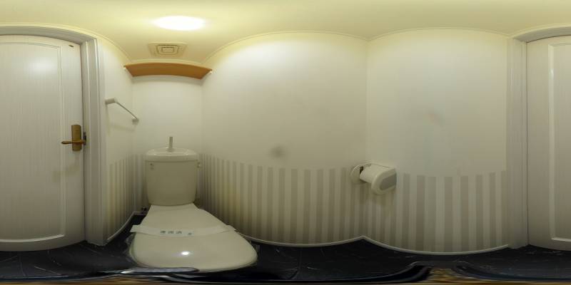 パノラマ画像トイレ